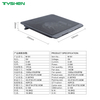 Ultra-Quiet Laptop Cooler with Blue LED Fan for Effective Heat Dissipation
