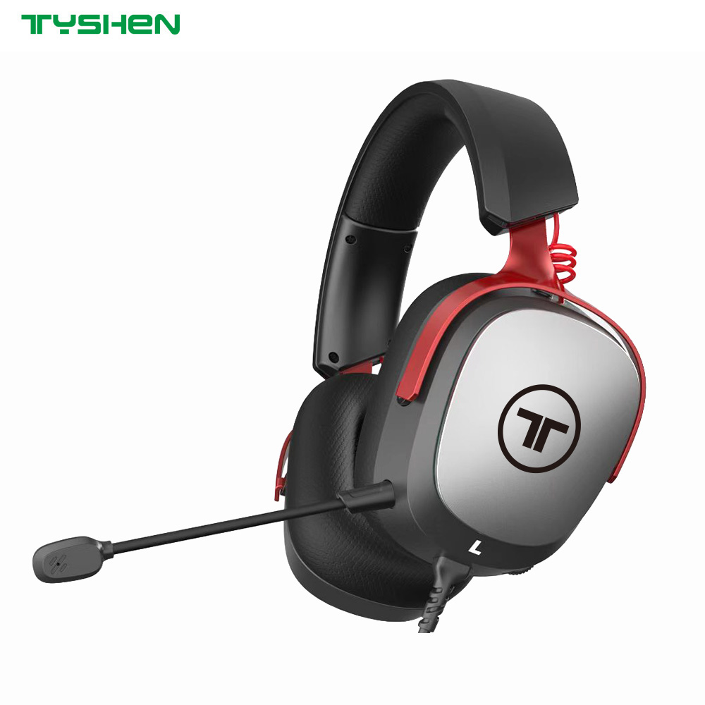 50mm Tri Mode RGB Gaming Headset 2.4G Bluetooth Wireless Wired Noise Cancelling Microphone