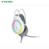 OEM Wired Gaming Headset RGB Light Noise Cancelling Microphone PC Headphones