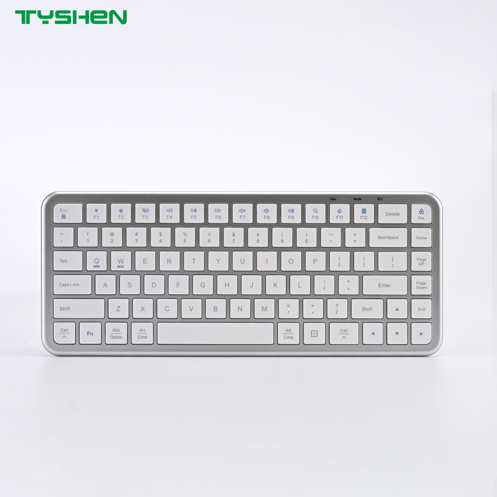 Bluetooth Multi Device Metal Slim Portable Office Tablet Keyboard