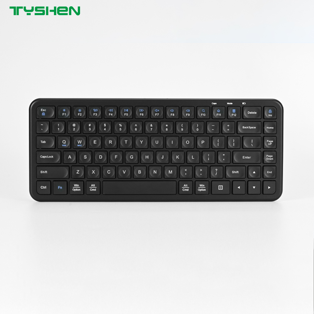 Bluetooth Multi Device Concave Key Slim Portable Office Tablet Keyboard