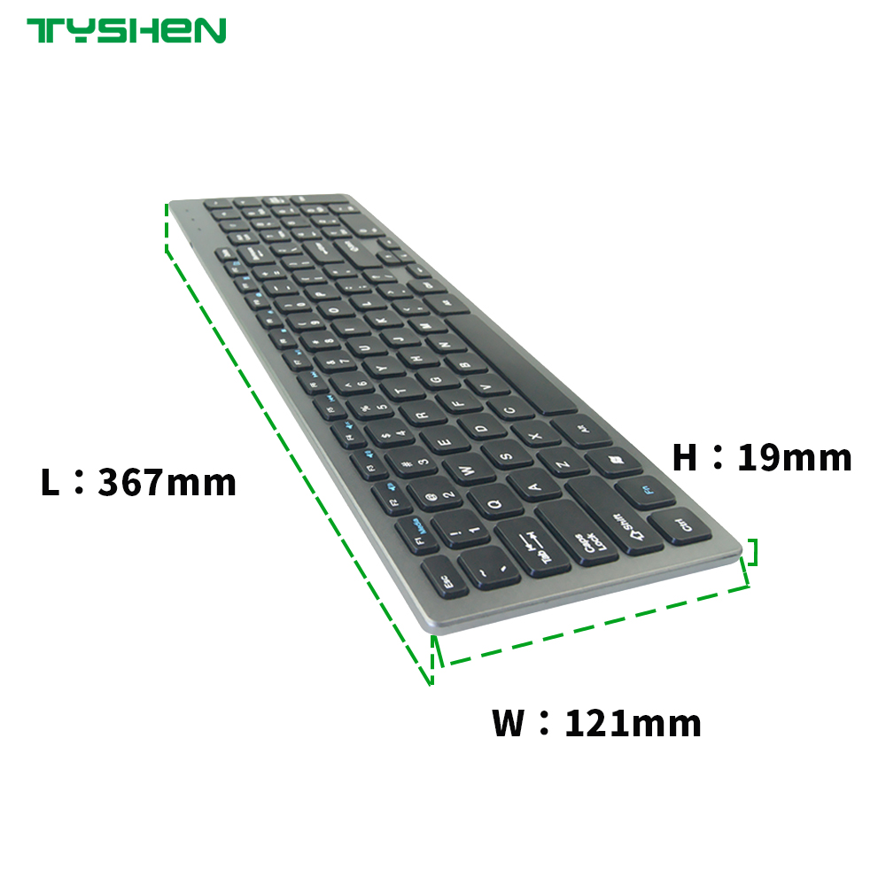 2.4G Wireless Office Desktop Computer USB Receiver Stable Typing Keyboard Manufacturer