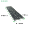 OEM Dual Mode 2.4G Bluetooth Office Desktop Laptop Tablet Typing Keyboard Factory