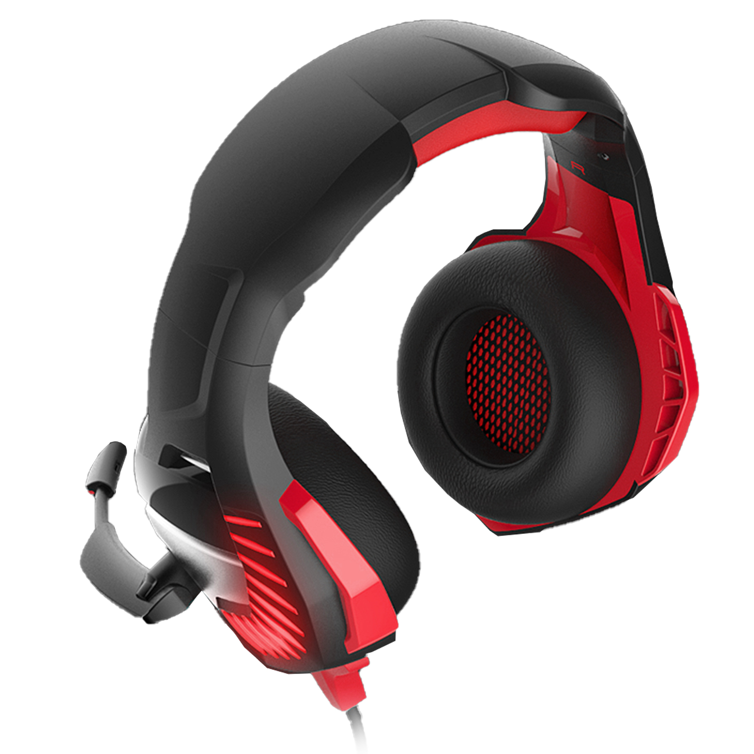 Smart Ross Digital Stereo PC Casque Gaming Headset Funny USB Headphones with Mic Popular LED Light Display Auriculares Gamer for PS4