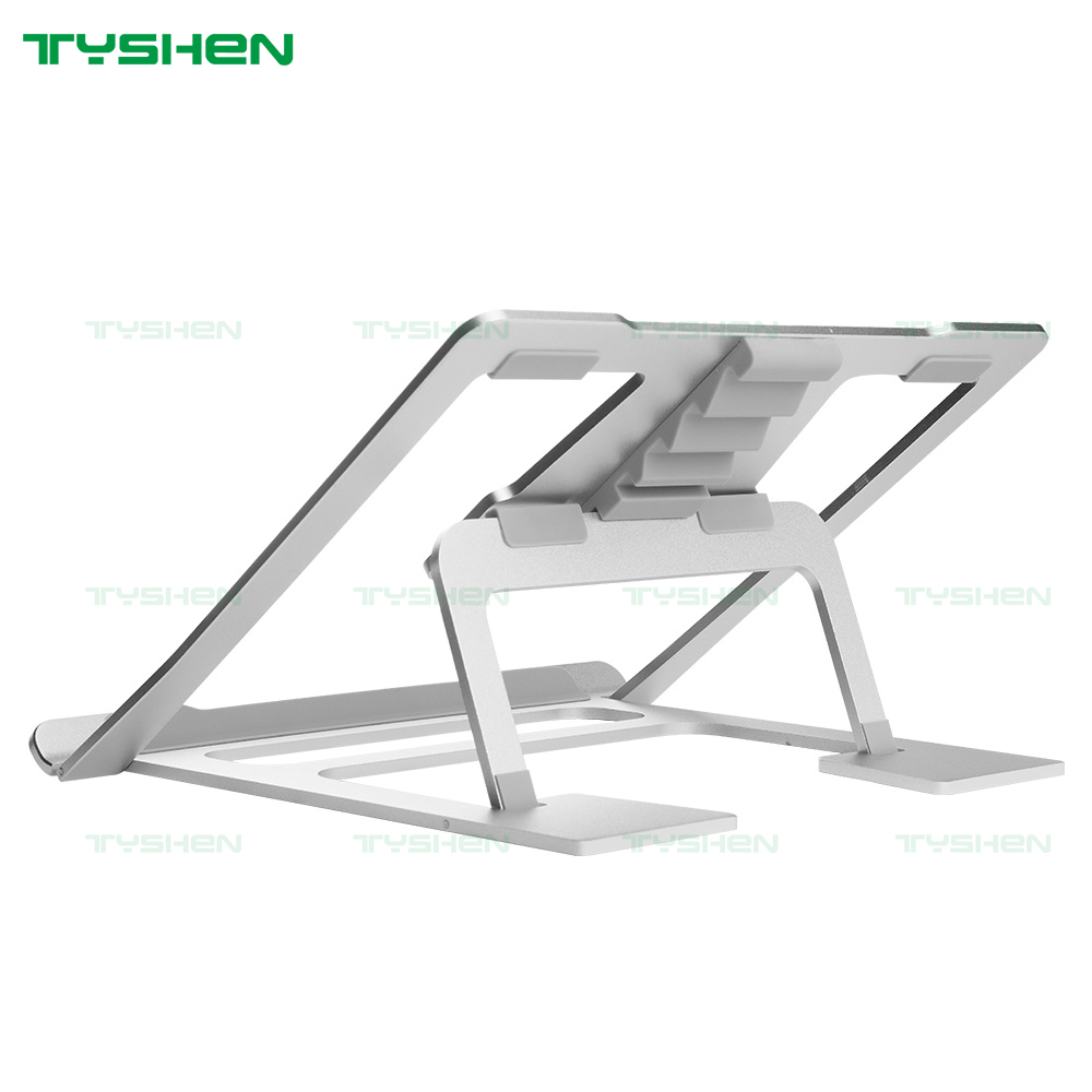 Laptop Stand Aluminum Material Height Adjustable 6 Steps