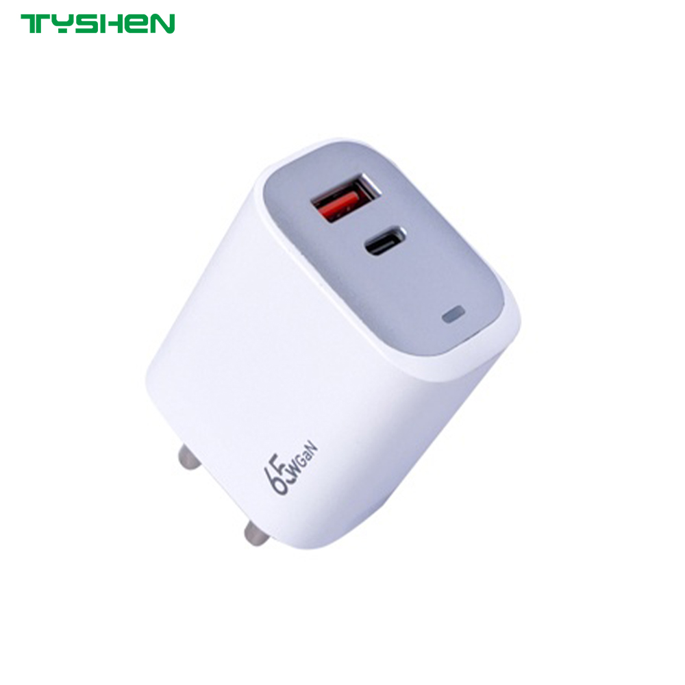 GaN USB-C Laptop Charger 65W Fast Charger