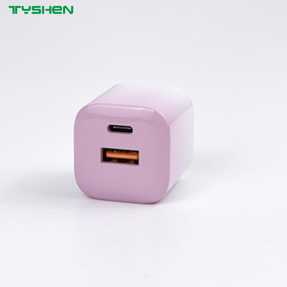 FCC Certified 30W Mini GaN Charger Gradient Color Factory Wholesale