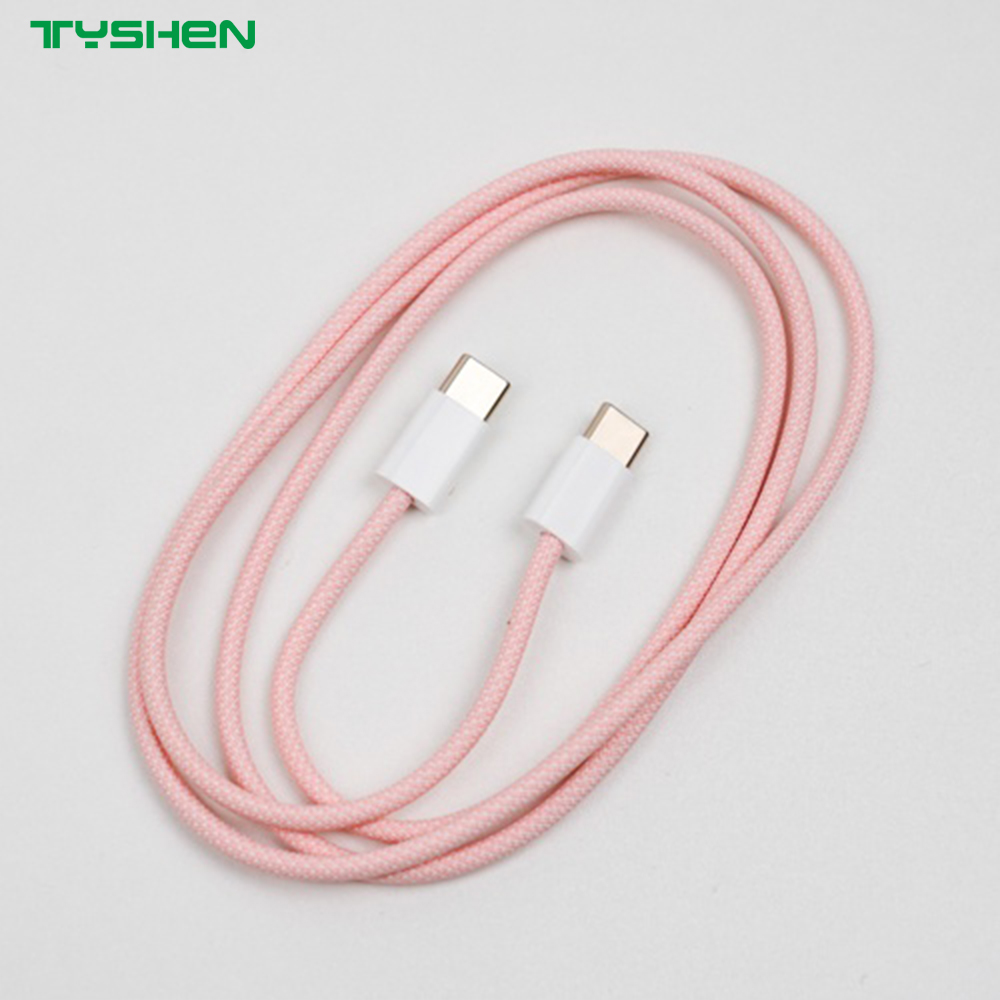 USB-C to USB-C Fast Charging Cable 60W for iP/hone 16/17 Data Cable