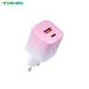 35W Gradient Pink EU/CN/US/UK/KR Plug Mini Charger