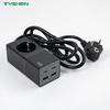 65W Charger 2C2A Multi-Port Charger with AC Socket EU/US/UK Plug OEM Manufacturer