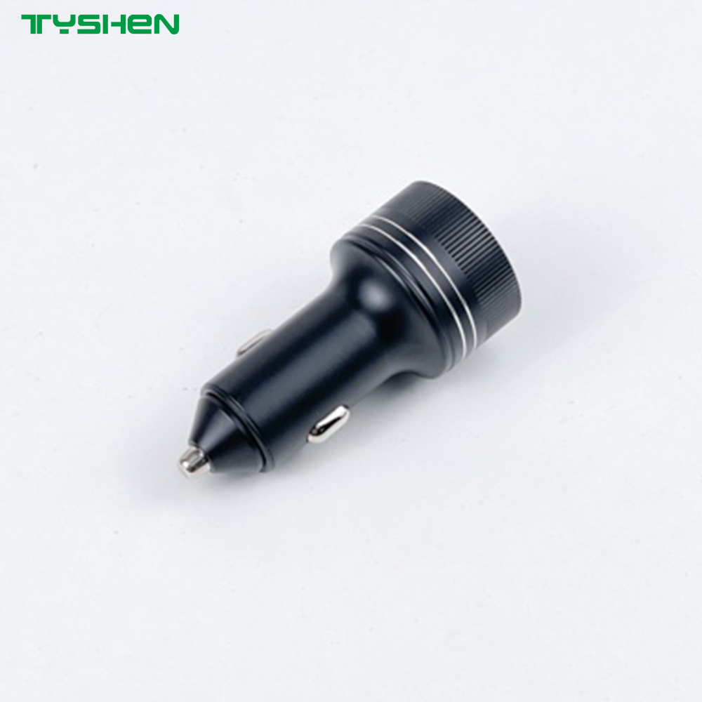 90W Aluminum Alloy Car Charger with Buck-Boost Technology