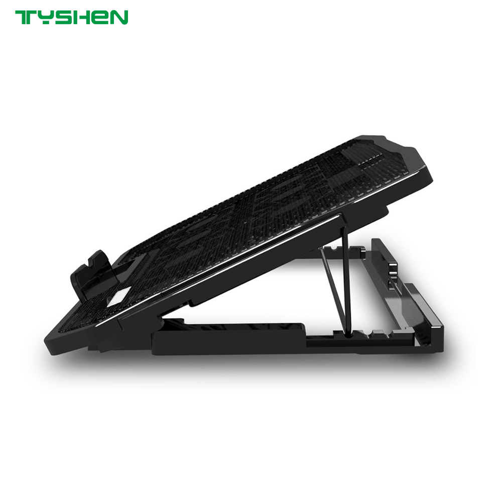 Laptop Cooling Pad with 6 Fans and Anti-Slip Adjustable Stand