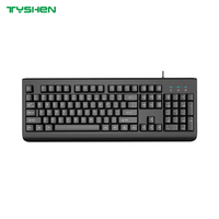 Durable USB Membrane Keyboard with 15 Million Keystrokes