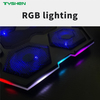 RGB Gaming Cooling Pad with 6 Fans and RGB Light Bars