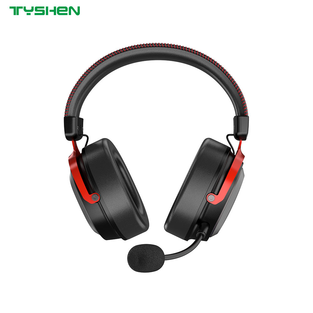 New RGB Light Gaming Headphones 50mm Bass Stereo Wireless Headset With Mic