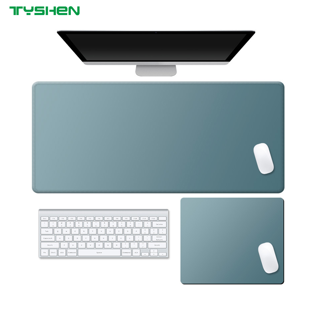 Gradient Mouse Pad with Stitched Edge and Anti-Slip Rubber Base Custom Size