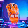 Transparent 2.4G & Bluetooth Dual-Mode 6 Keys Adjustable DPI Type-C Mouse