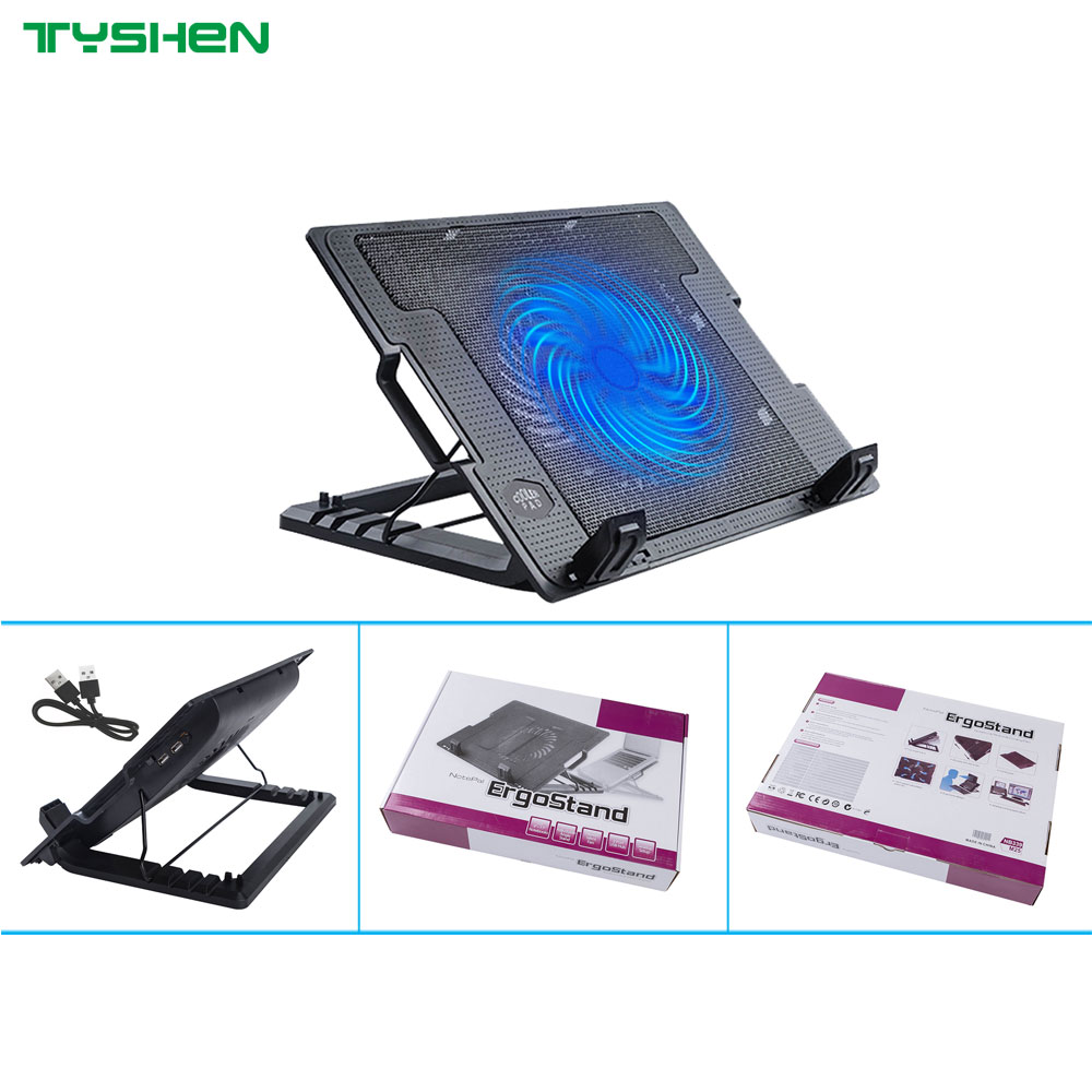 Quiet 1200RPM 1 Fan USB Laptop Cooling Stand