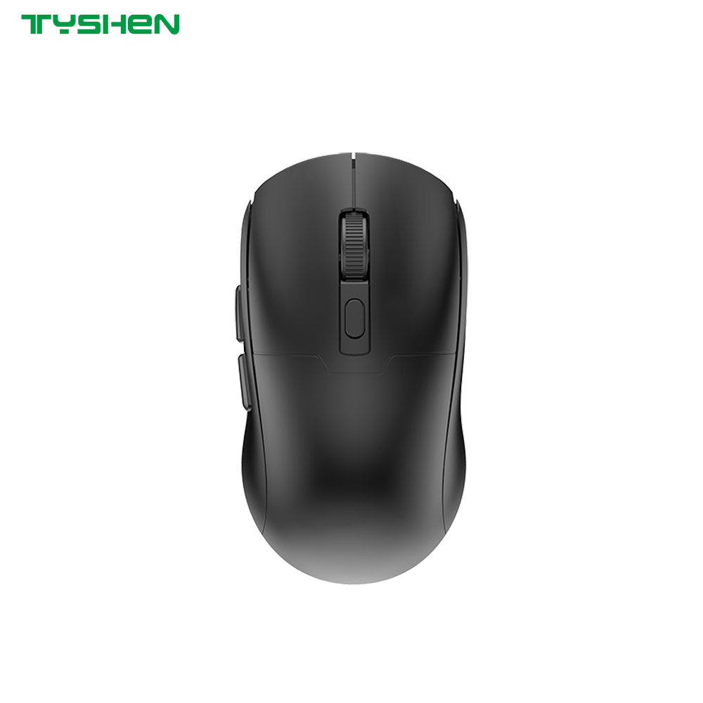 Wireless Mouse 2.4G+Bluetooth Silent Ergonomic Rechargeable Office Laptop Mouse
