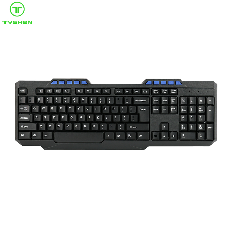 Computer Keyboard with 10 Multimedia Keys, Hot Sale Model