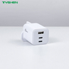 65W PD GaN Fast Charger 2C1A Foldable US Plug Travel Charger OEM