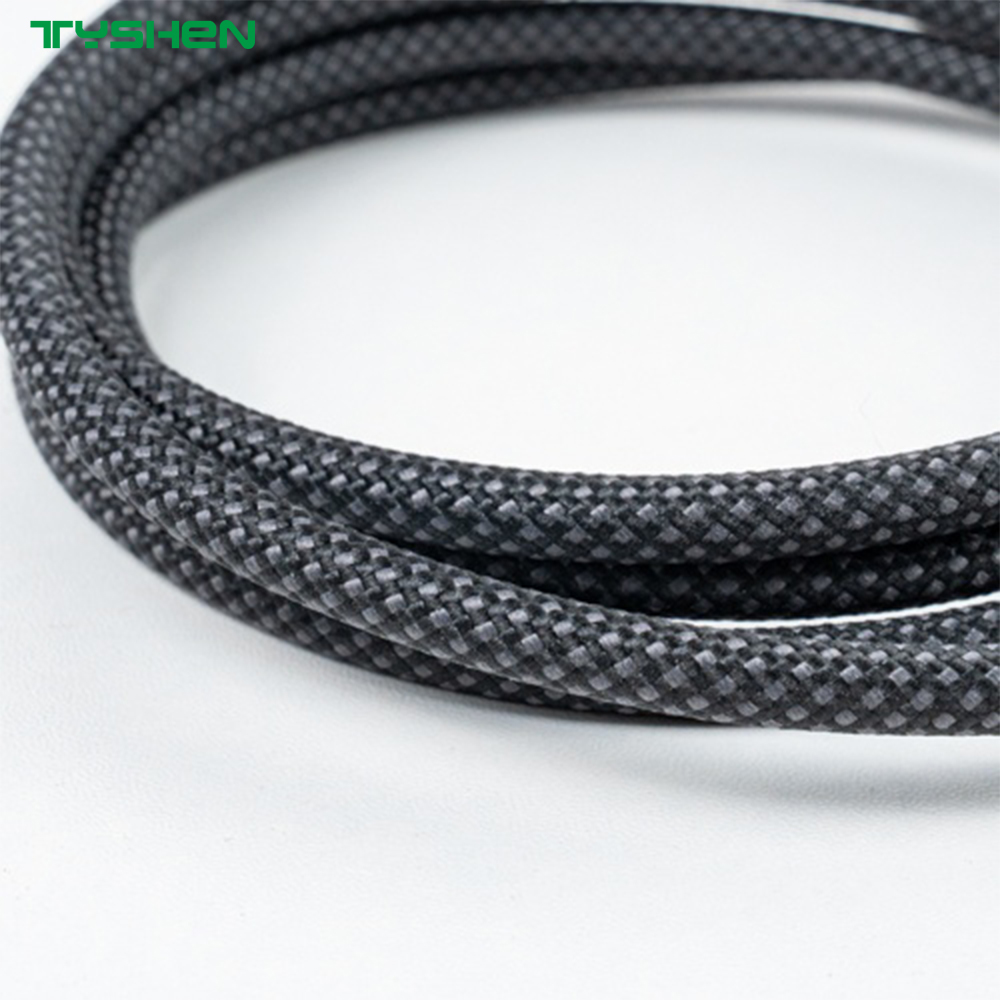 100W E-MARK PVC Braided USB-C to USB-C Fast Charging Cable