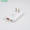 20W PD Dual Port Ultra Slim US Foldable Swappable Plug Charger OEM