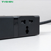 65W Charger 2C2A Multi-Port Charger with AC Socket EU/US/UK Plug OEM Manufacturer