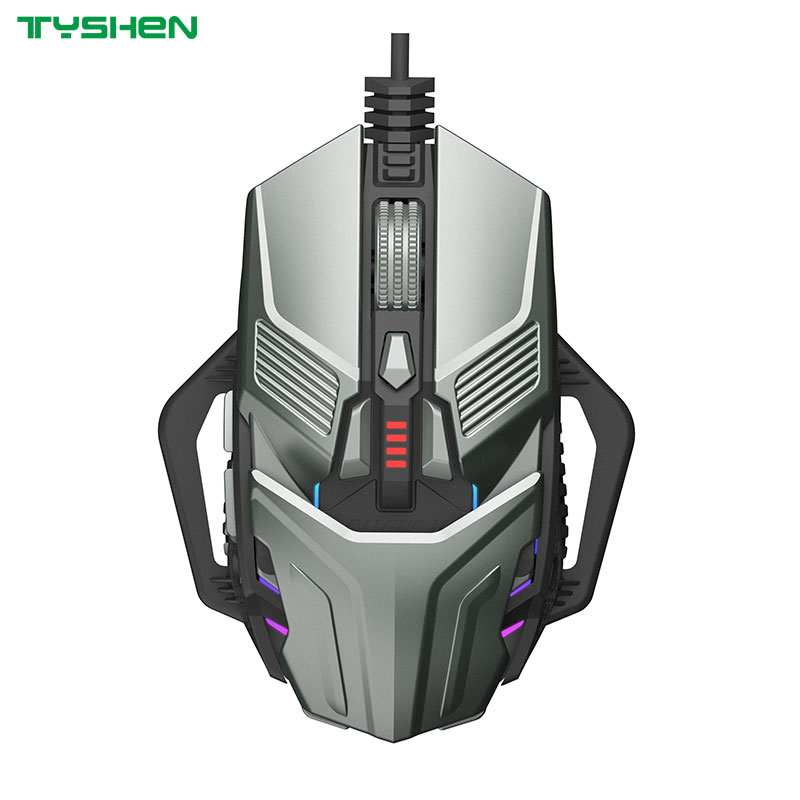 RGB Gaming Mouse with Hand Rest, Macro Supported