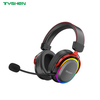 New RGB Light Gaming Headphones 50mm Bass Stereo Wireless Headset With Mic