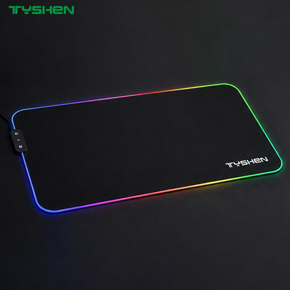 RGB Gaming Mouse Pad with Custom Logo and 12 RGB Lighting Modes