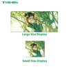 300×250mm Anime Mouse Pad with Stitched Edge and Anti-Slip Rubber Base