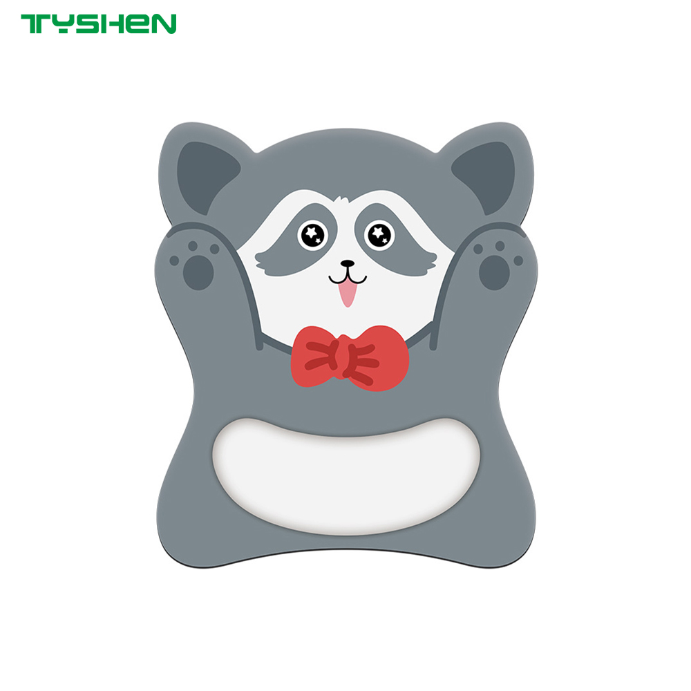 Irregular Shaped Cartoon Mouse Pad with Wrist Support and Custom Logo Printing