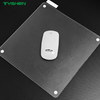 Frosted Round-Edge Glass Gaming Mouse Pad 360×300×3.2MM with Anti-Slip Base