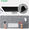 Double-Sided Felt Mouse Pad with Anti-Slip Base Custom Size Available