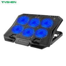 Speed Control 6 Fan Adjustable USB Laptop Cooling Stand