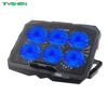 6 Fan Laptop Cooling Stand Adjustable USB Port Laptop Cooler