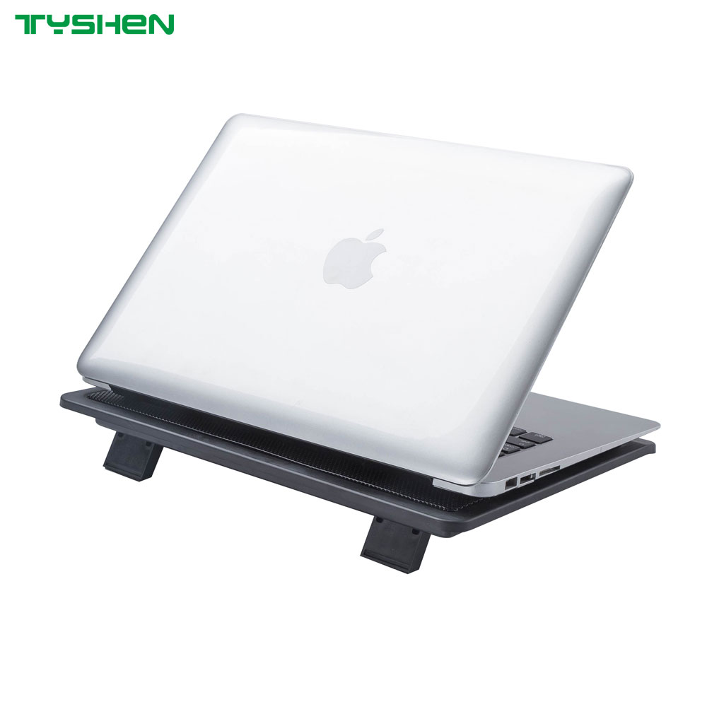 Wholesale Dual 14cm Fan USB LED Quiet Lightweight Portable Laptop Cooling Fan