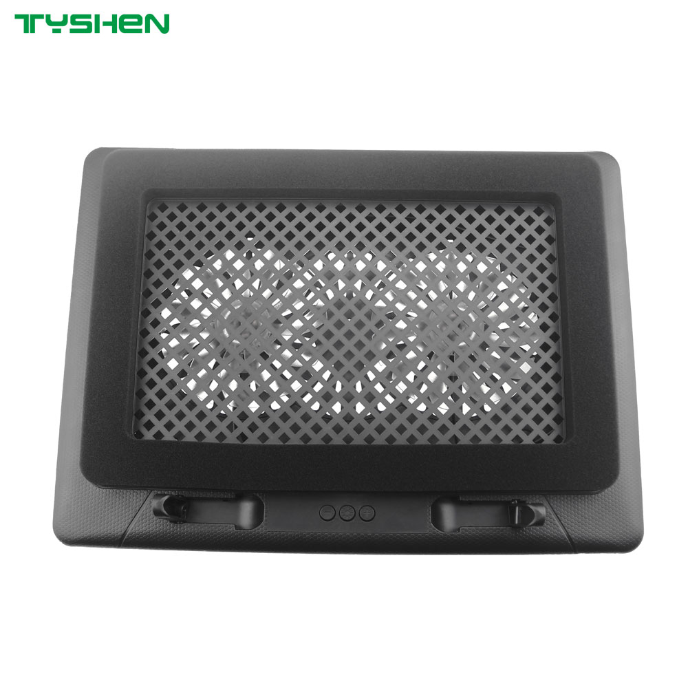 Adjustable Angle Laptop Cooling Fan with Dual USB