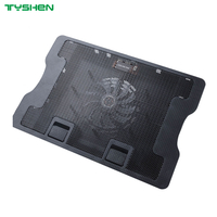 Ergonomic Adjustable Quiet Laptop Cooling Fan with USB Powered Desig