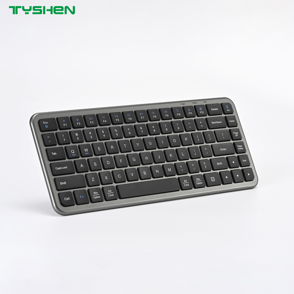 Bluetooth Multi Device Metal Slim Portable Office Tablet Keyboard