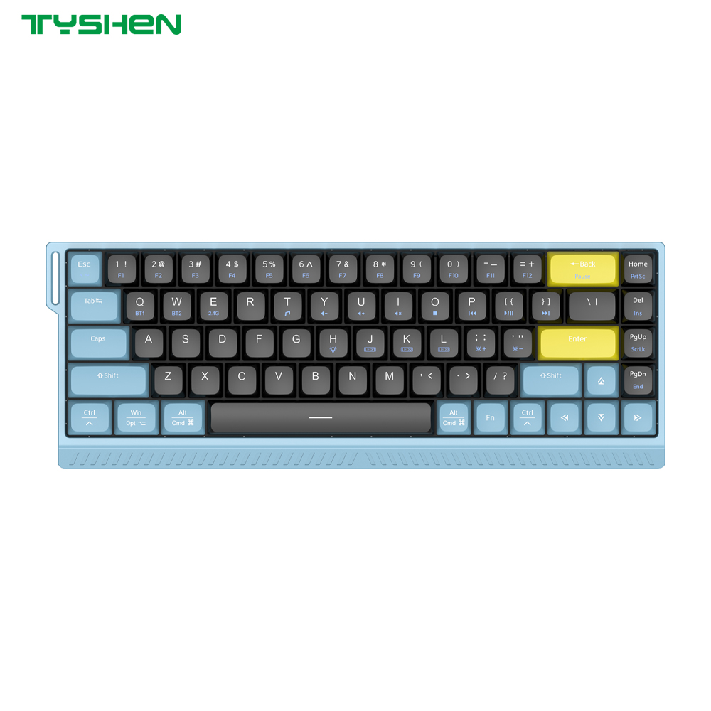  Bluetooth Multi Device 68 Key Wireless Portable Keyboard
