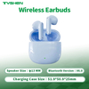 Semi In-Ear TWS Headset with Bluetooth 6.0 for Clear Sound 