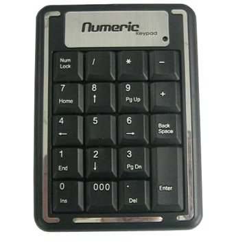 Numeric Keypad, USB Port (KB-304)