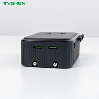 65W Charger with 2000W AC Output 2C1A Laptop Charging EU/US/UK/AU Plug OEM 