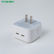 35W Phone Fast Charger with Dual USB C CN/US/EU/UK/AU/IN OEM