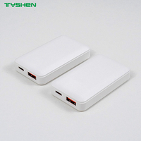 20W PD Dual Port Ultra Slim US Foldable Swappable Plug Charger OEM