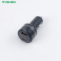 90W Aluminum Alloy Car Charger with Buck-Boost Technology