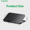 Laptop Cooling Pad with Dual 120mm Fans and Ultra Quiet Design