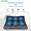 Gaming Laptop Cooling Pad with 6 Fans and Adjustable Stand